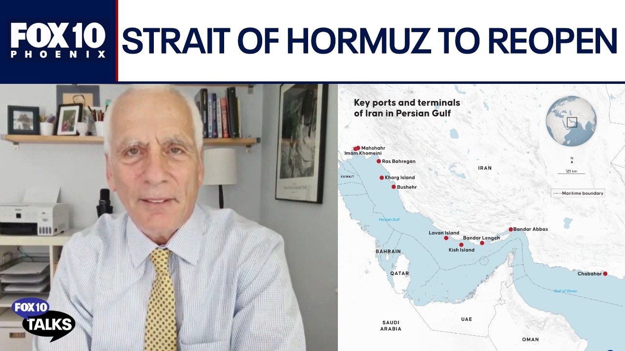 Iran War: Former White House economic advisor on the Strait of Hormuz reopening | FOX 10 Talks