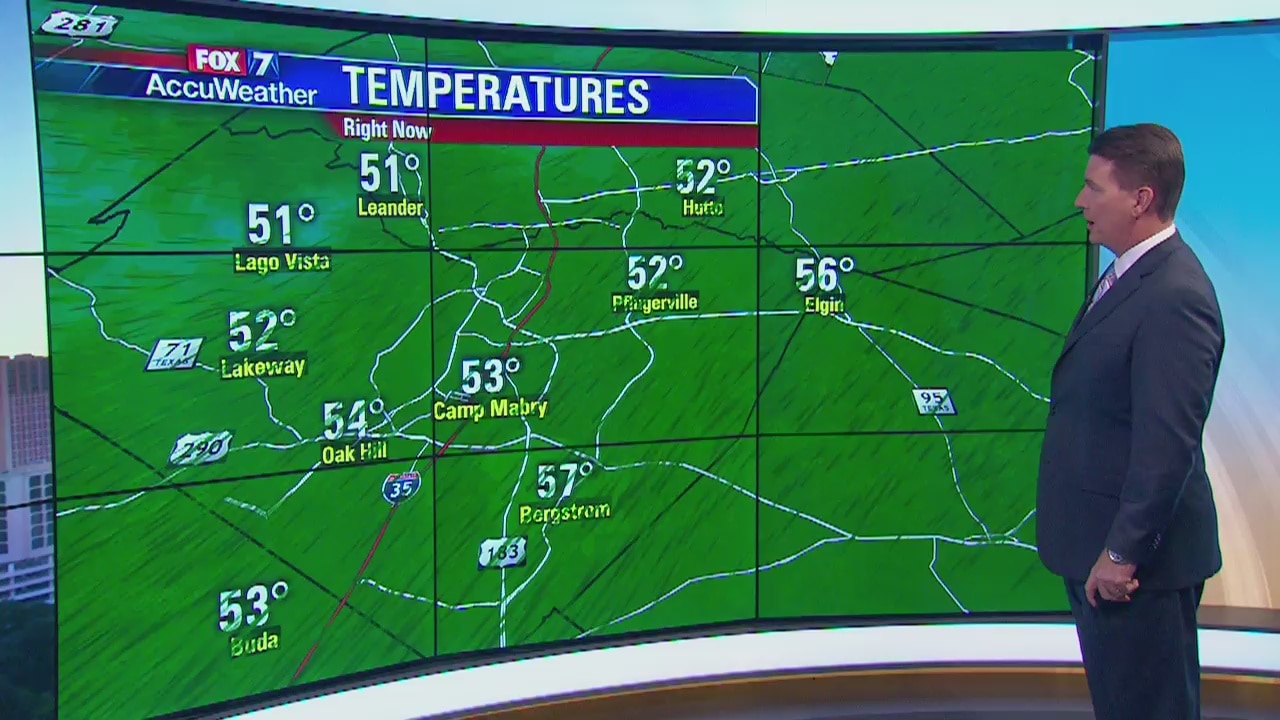 Morning weather forecast for January 17