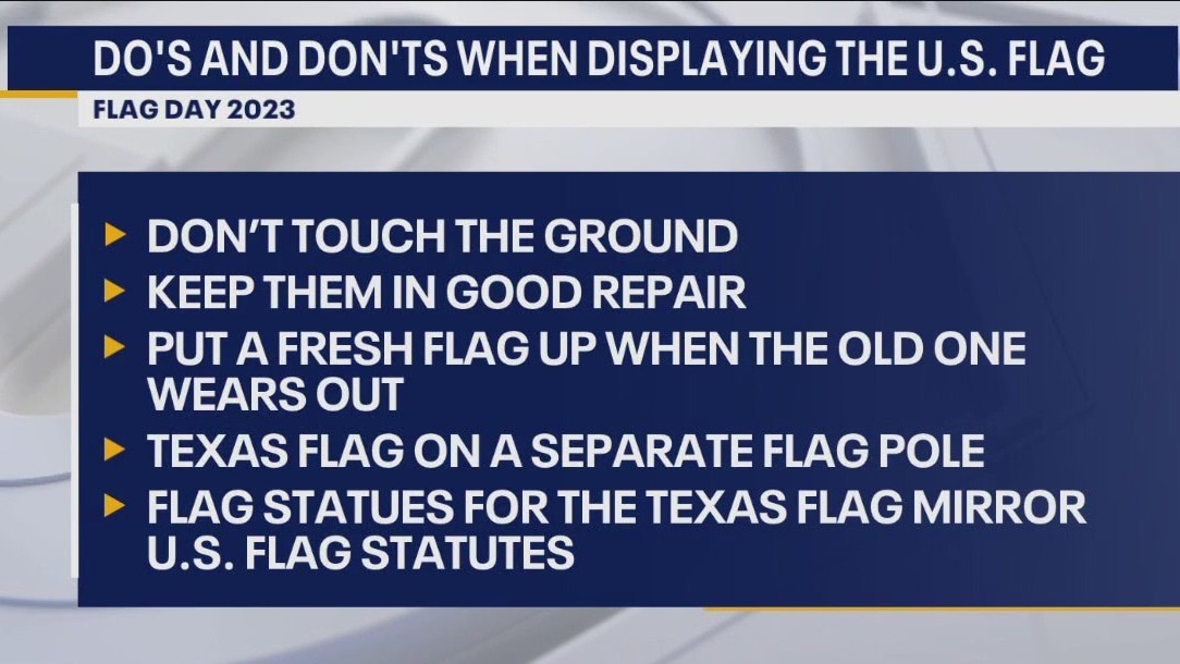 Dos and don'ts of Flag Day