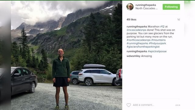 Man vows to run marathon at all 59 national parks