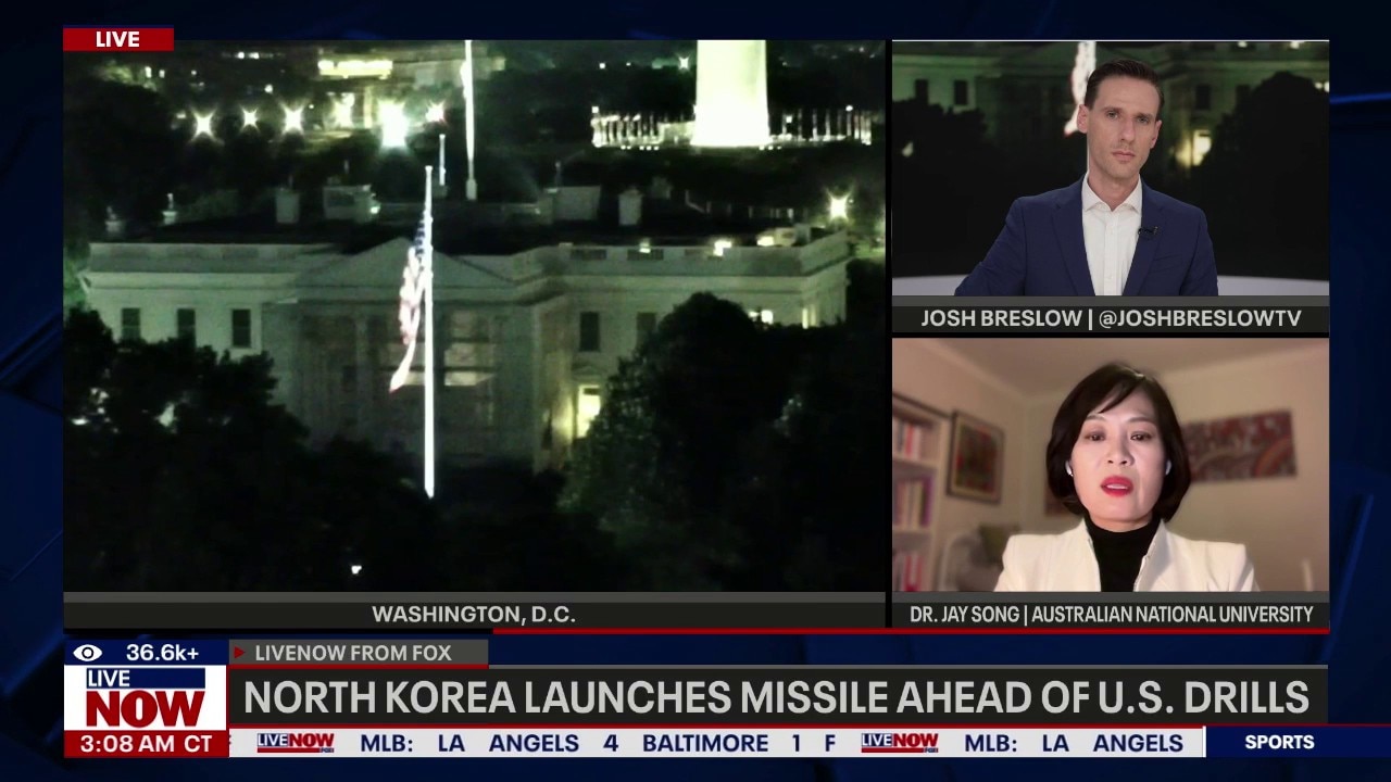 North Korea launches missiles ahead of U.S. drills