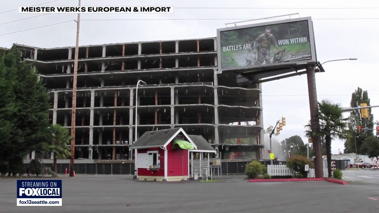 Renton demolition sprays concrete dust on small businesses