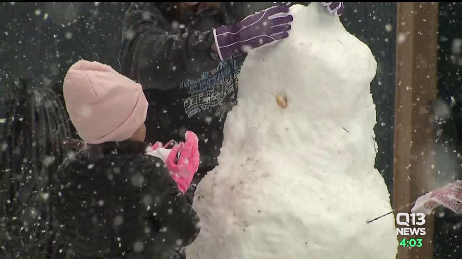 Snowstorm blankets South Sound