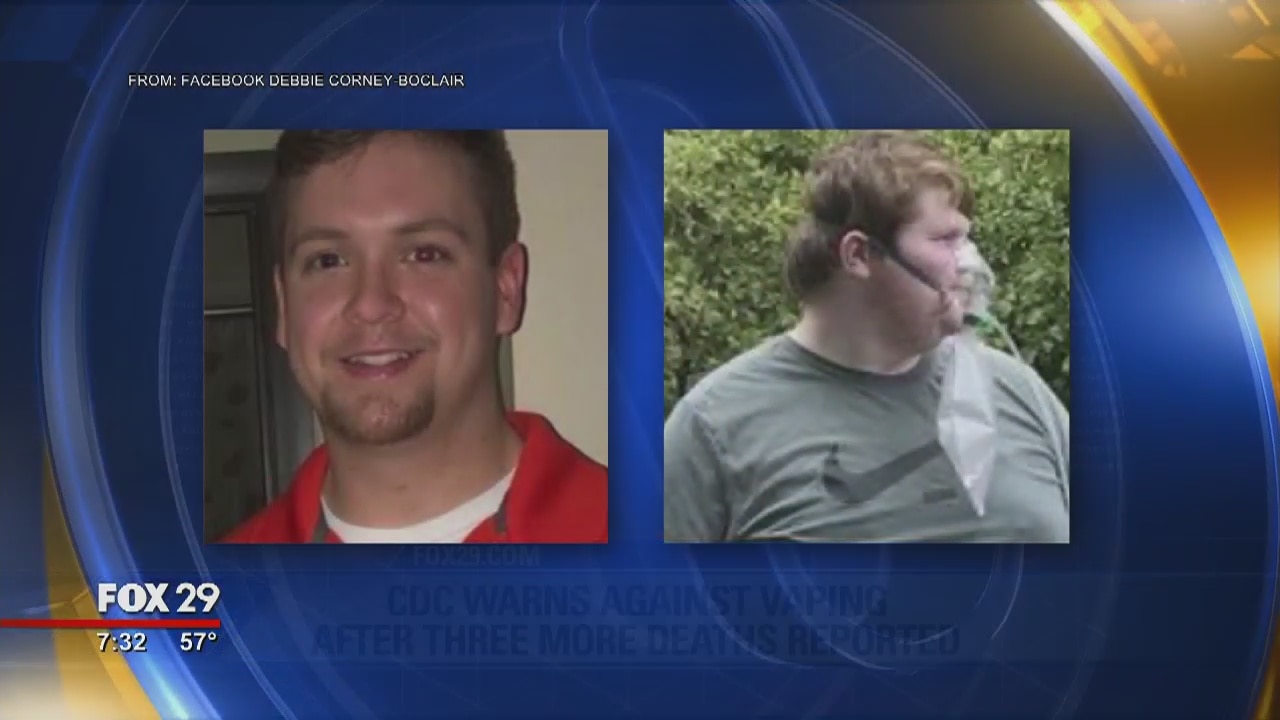 Experts investigating 450 cases of severe lung damage possibly linked to vaping