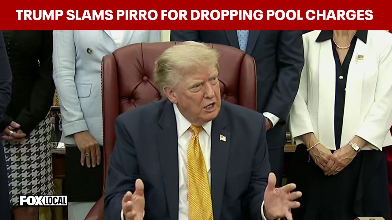 Trump slams Pirro for dropping DC Reflecting Pool charges