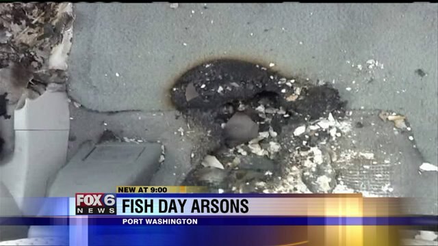 "What can you say? Who the heck does that?" Man charged in arson spree during Port Washington`s "Fish Day"