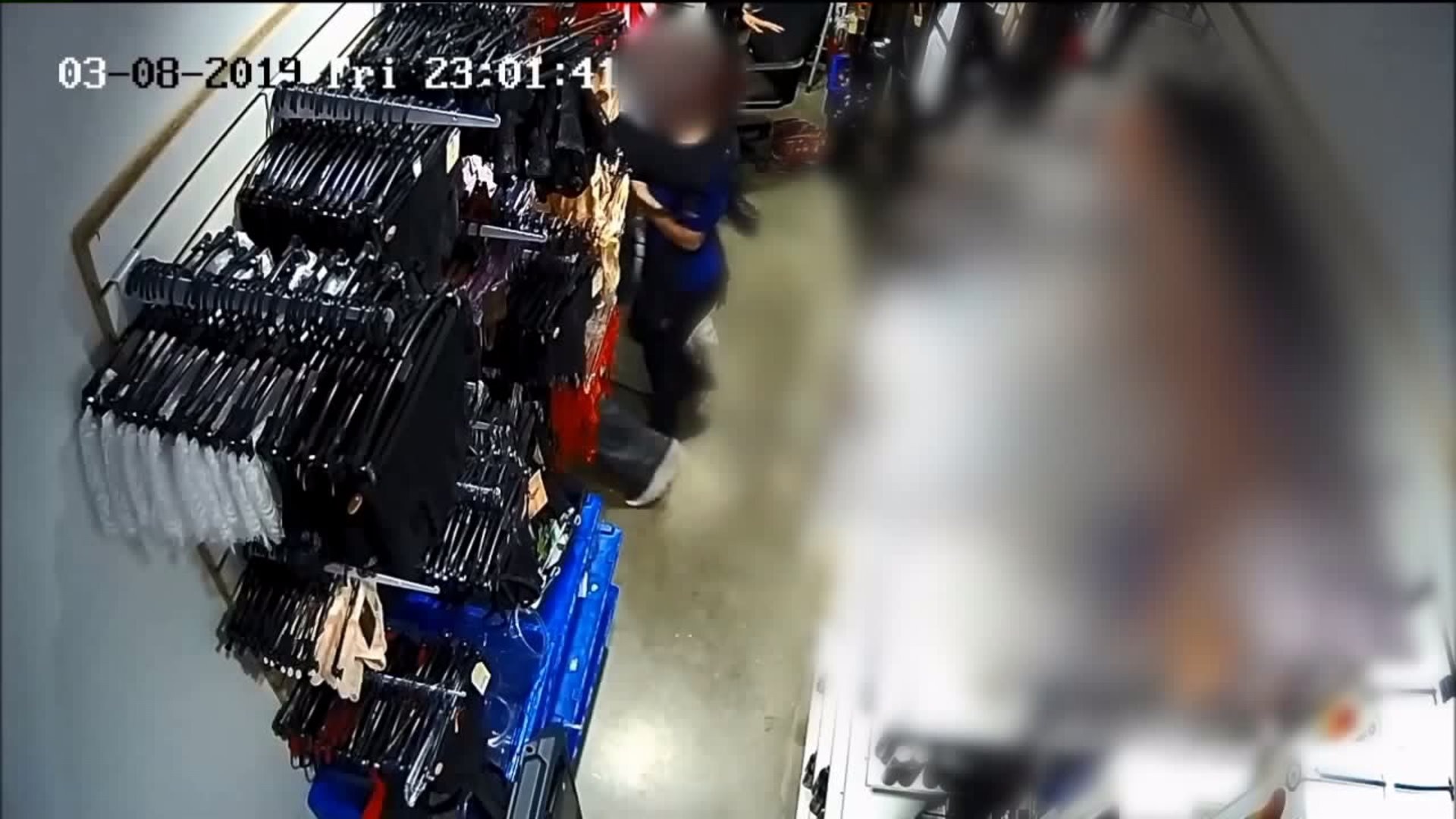 Police believe same suspect hit two adult theme stores