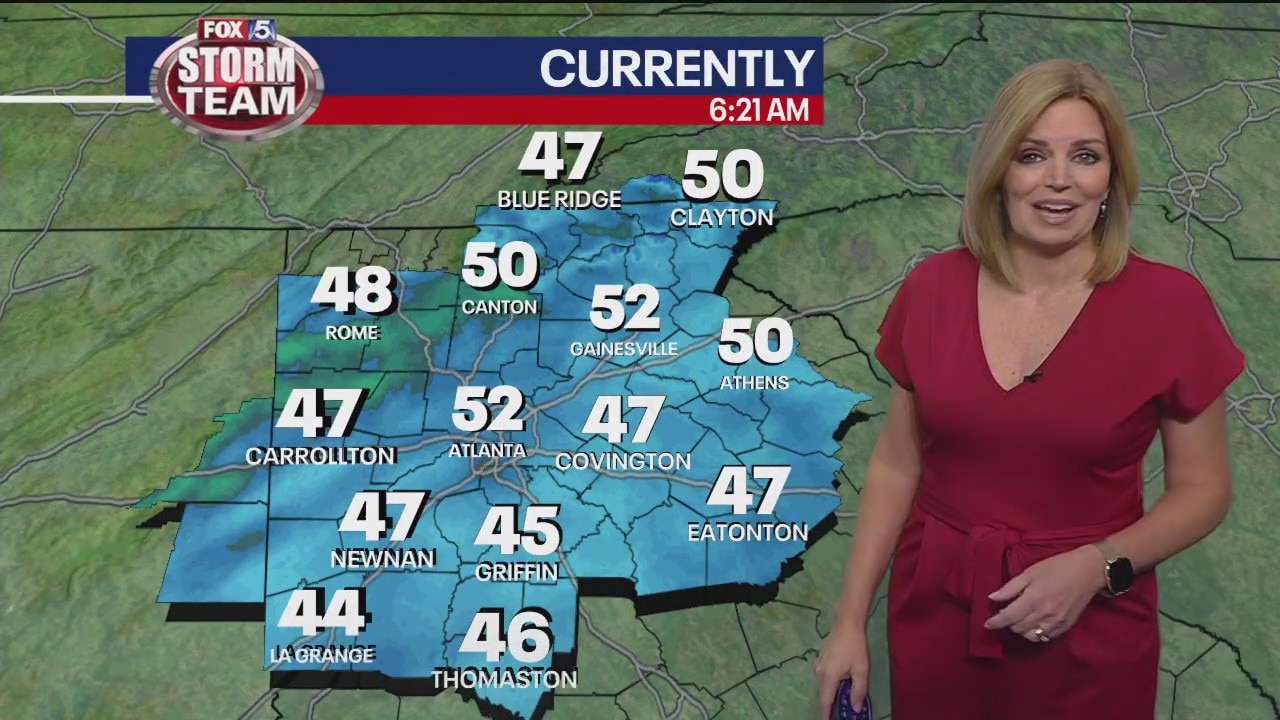 Thursday morning weather forecast
