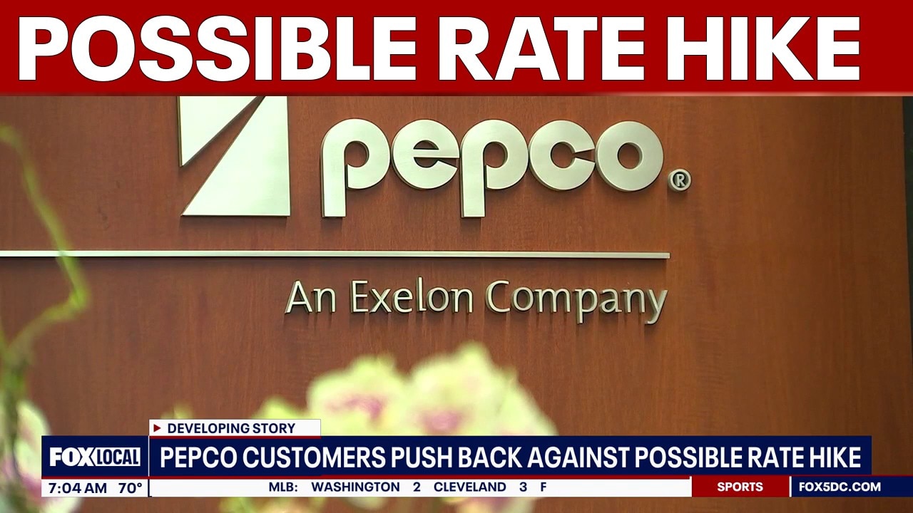 Pepco customers push back against possible rate hike
