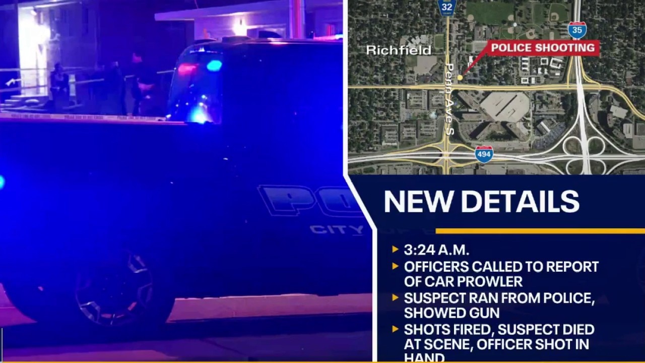 Richfield police shooting: Suspect dead, officer hurt