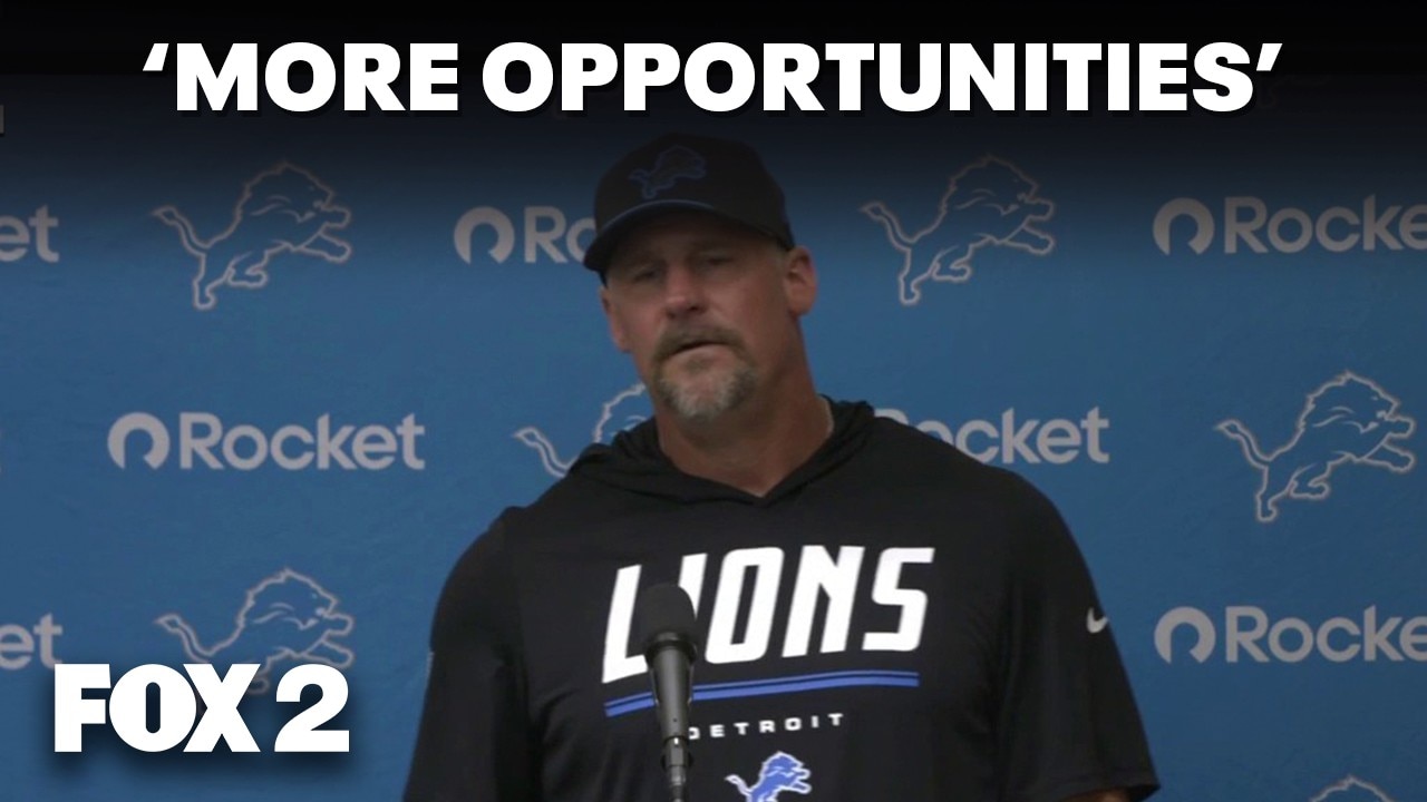 Lions Head Coach Dan Campbell discusses final preseason game against the Colts