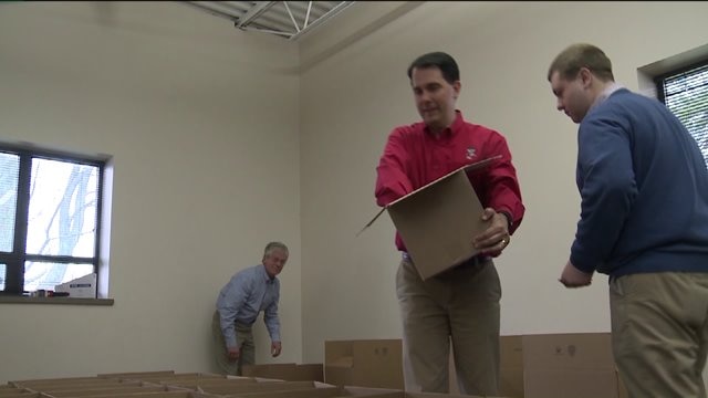 Brookfield`s Huzinger Construction Co. sends troops overseas "a little bit of home"