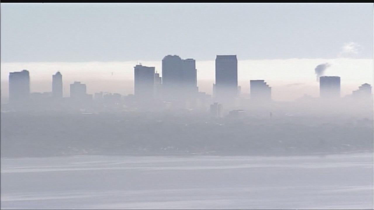Fog buries Tampa