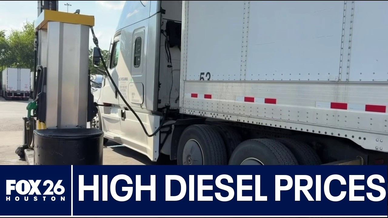 Texas Trucking Association talks about impacts of high diesel prices