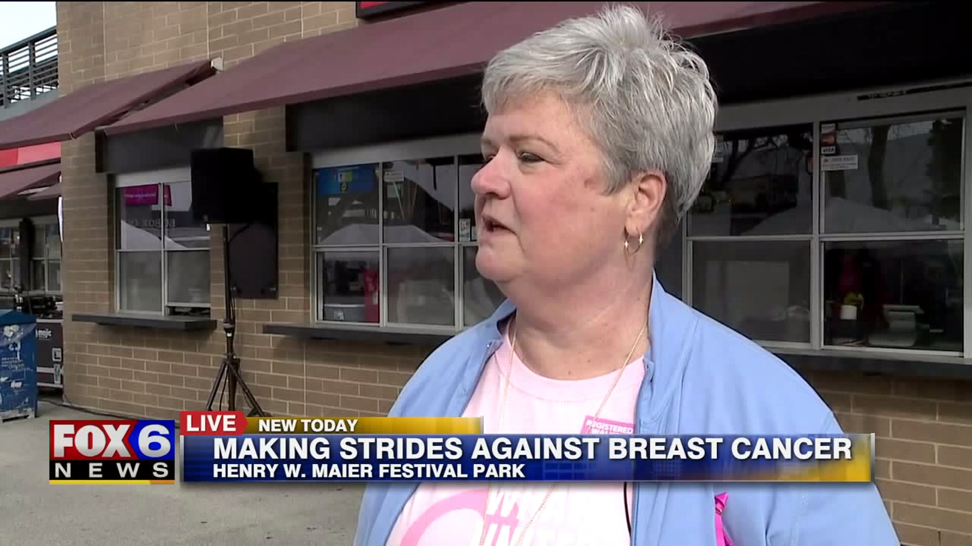 Walking for the cure