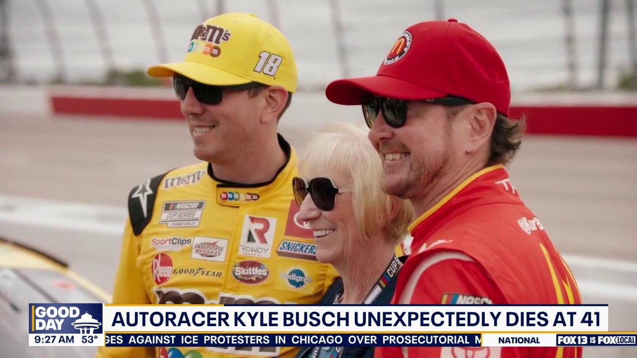 NASCAR champion Kyle Busch unexpectedly dies at 41