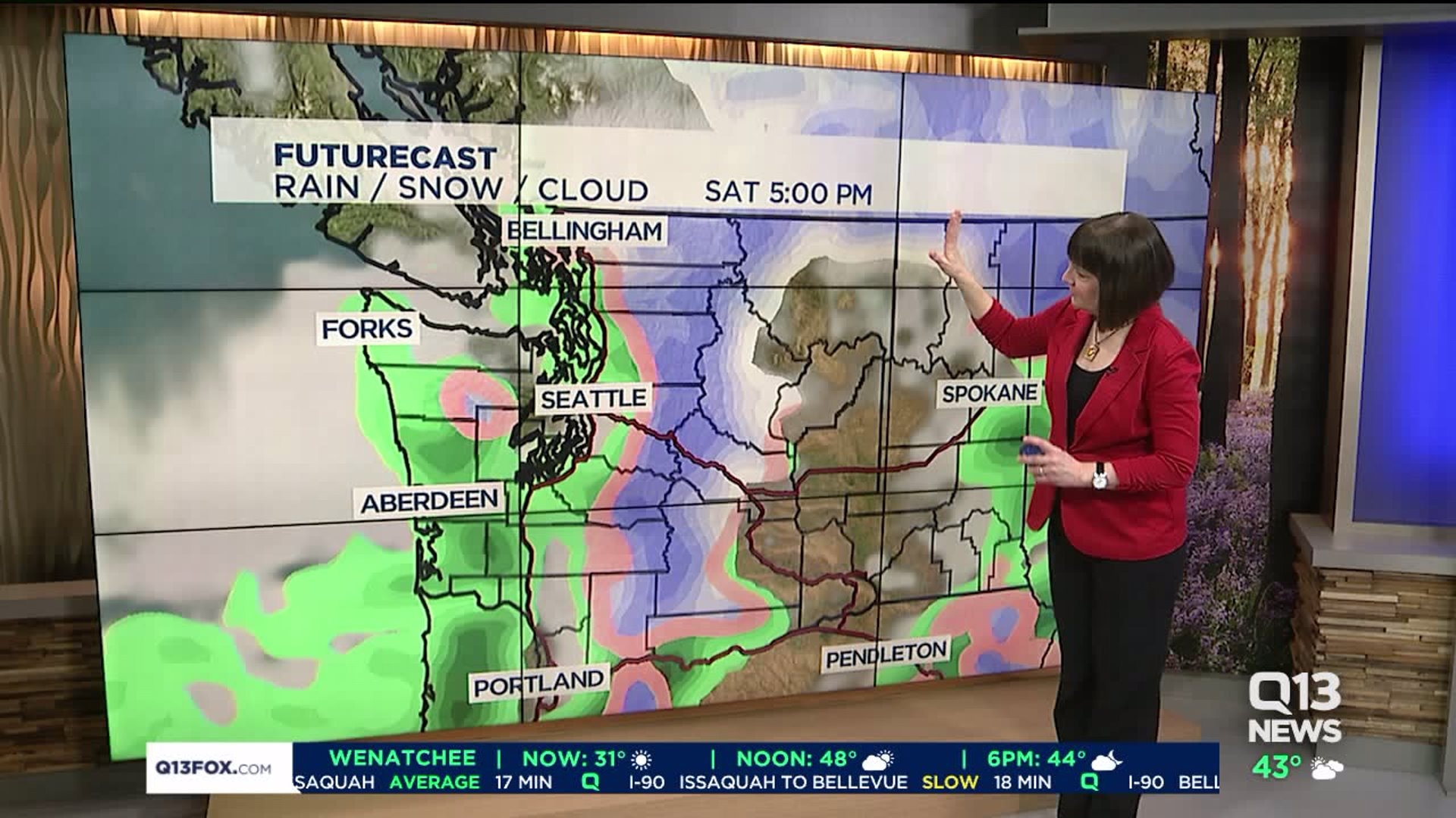 Q13 News weekend forecast
