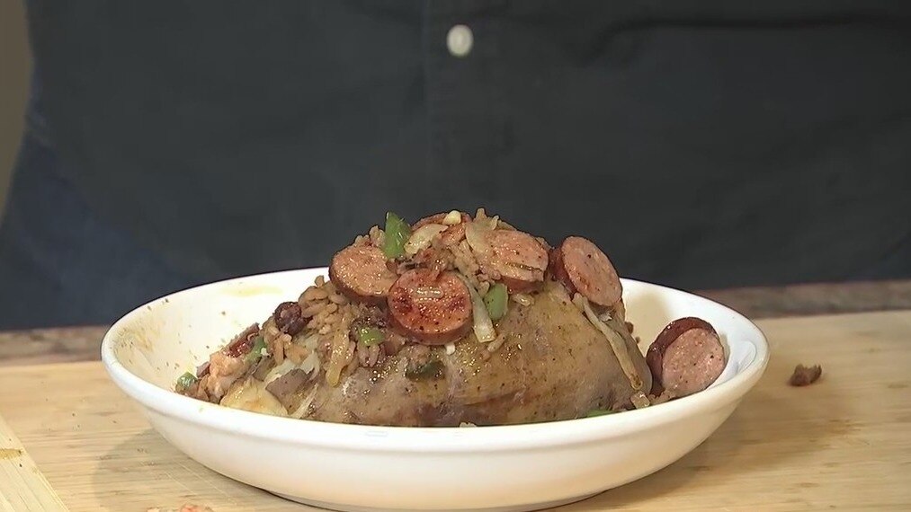 Carnival in the kitchen: Stuffed Baked Potato