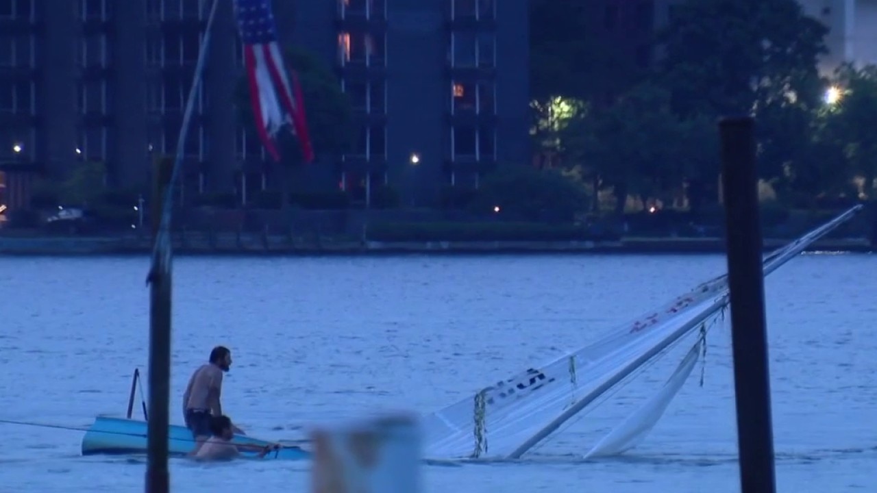 12 pulled from water as multiple boats capsize near Belle Isle