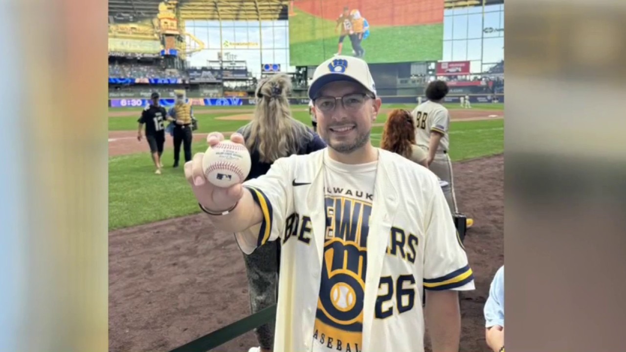 Liver transplant patient gets 'Brew Crew Call‑Up' experience