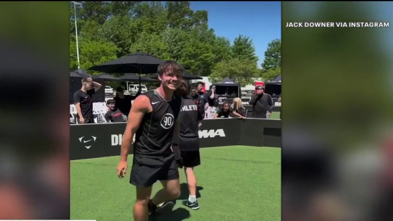 Superball World Panna Champion Jack Downer visits FOX 4 studios