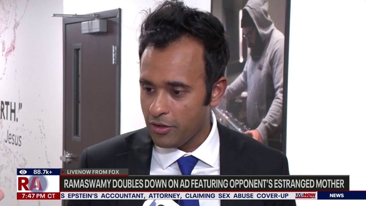 Ramaswamy doubles down on new political ad in Ohio