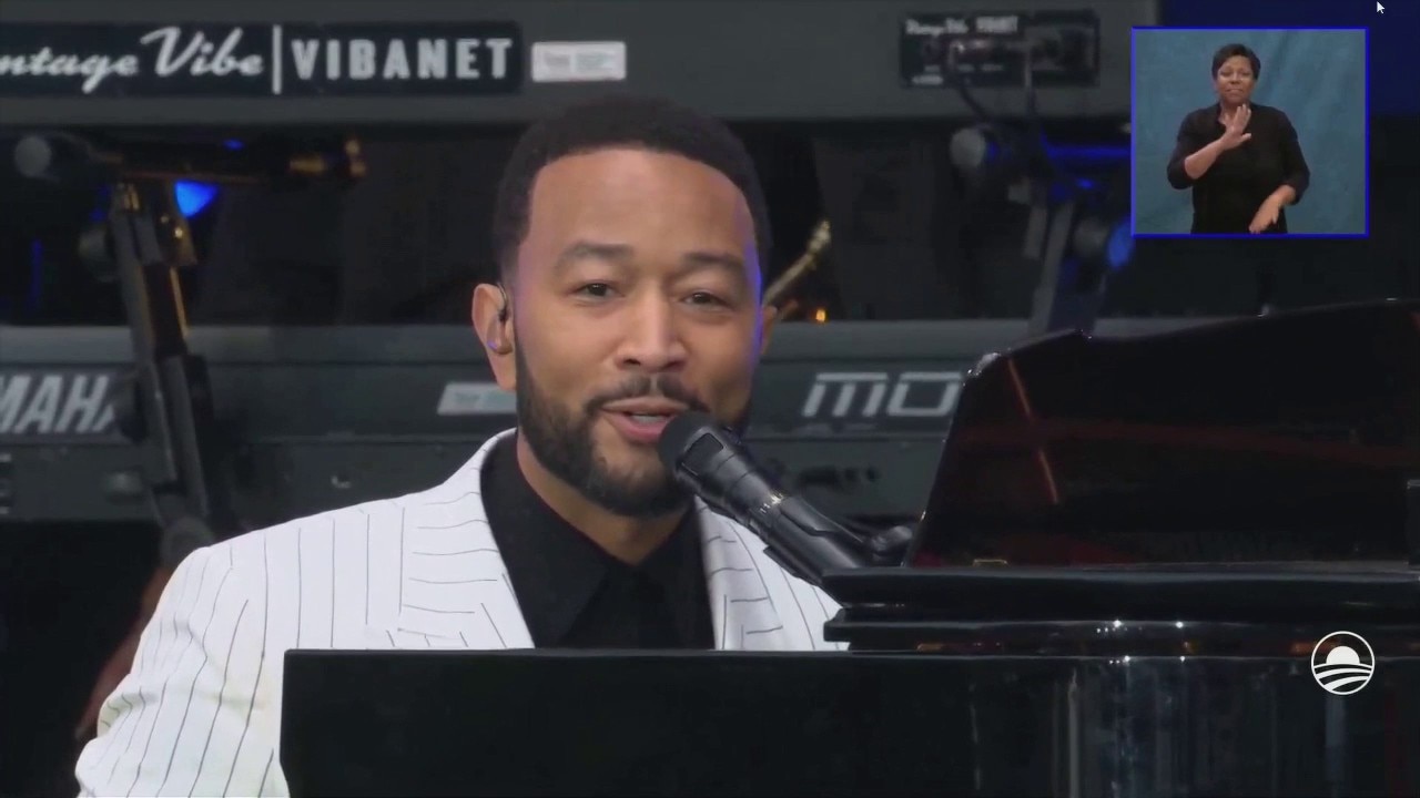 John Legend recalls meeting Obama before his presidential run