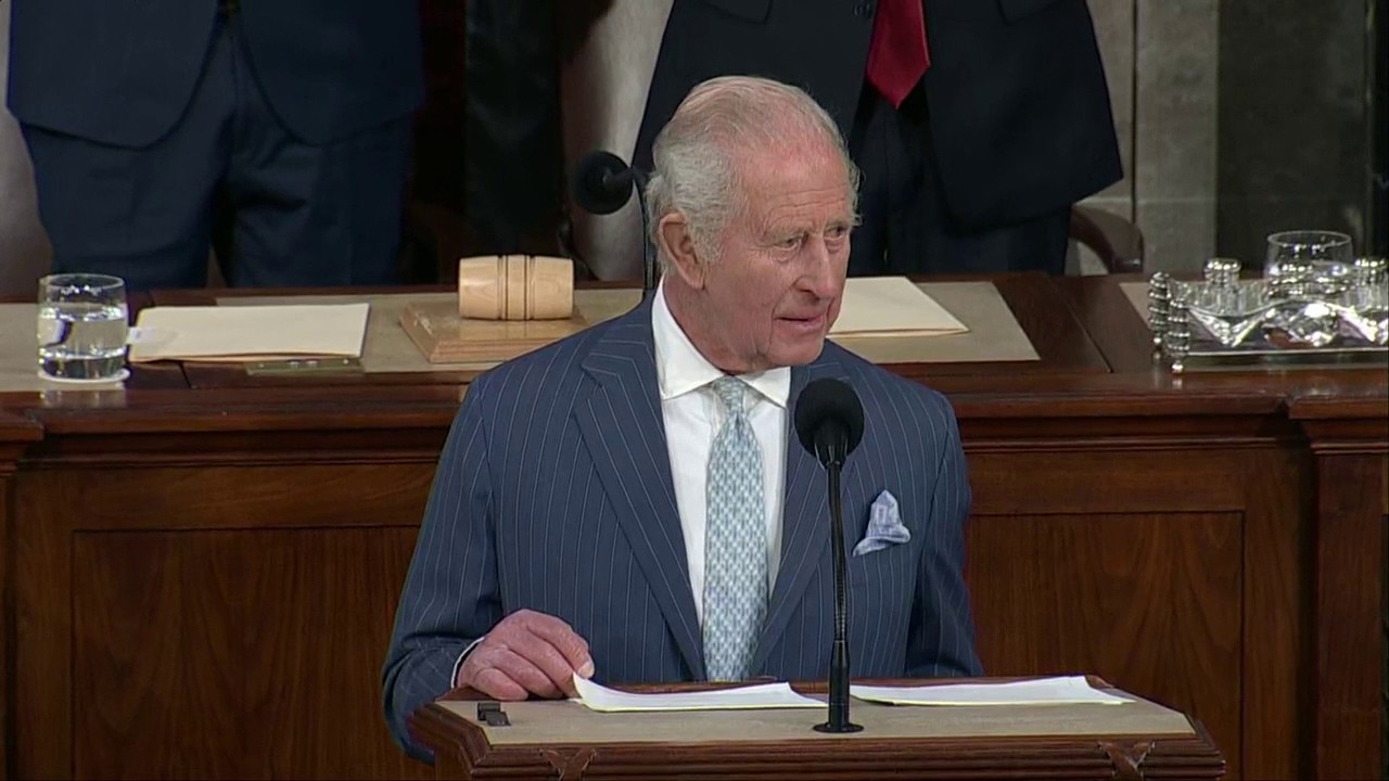 King Charles III addresses joint meeting of Congress