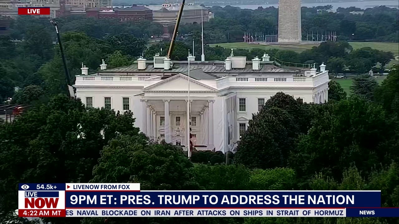 President Trump to address nation at 9 PM ET