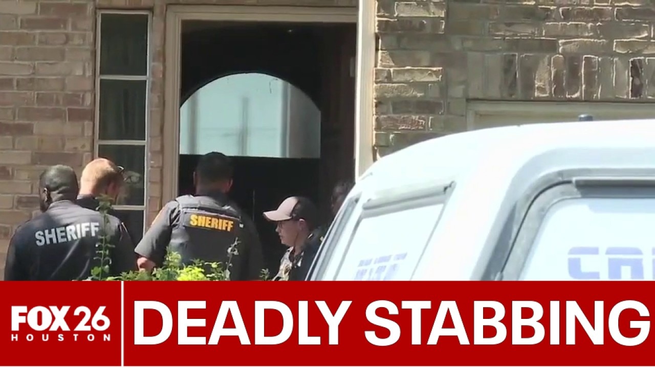 Son in custody for father's stabbing death in Harris County