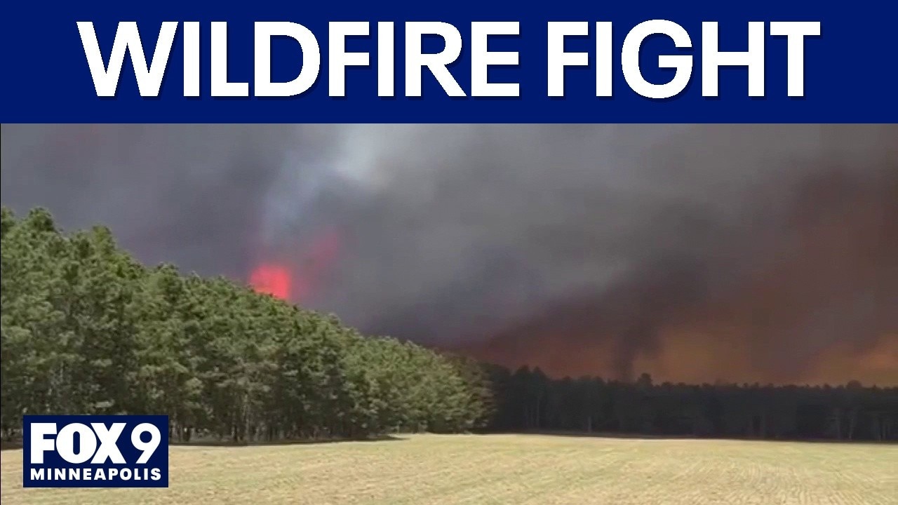 Minnesota wildfires continue into Tuesday