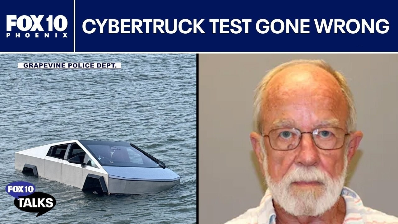 Cybertruck ends up in lake: How and why it happened l FOX 10 Talks