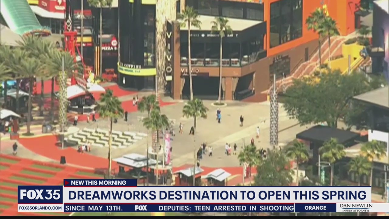 DreamWorks Destination to open this Spring at Universal Orlando