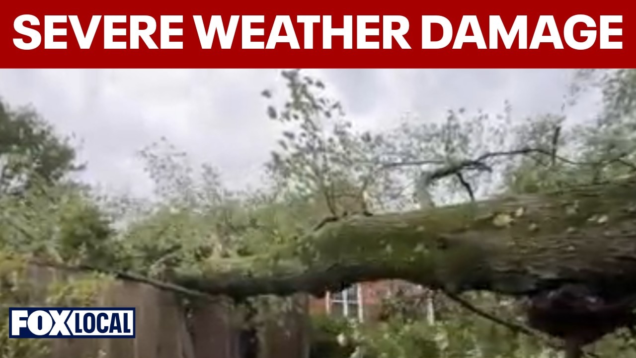 Severe weather causes significant damage to homes in Maryland
