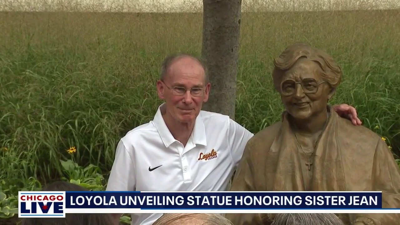 Loyola unveils statue honoring the late Sister Jean