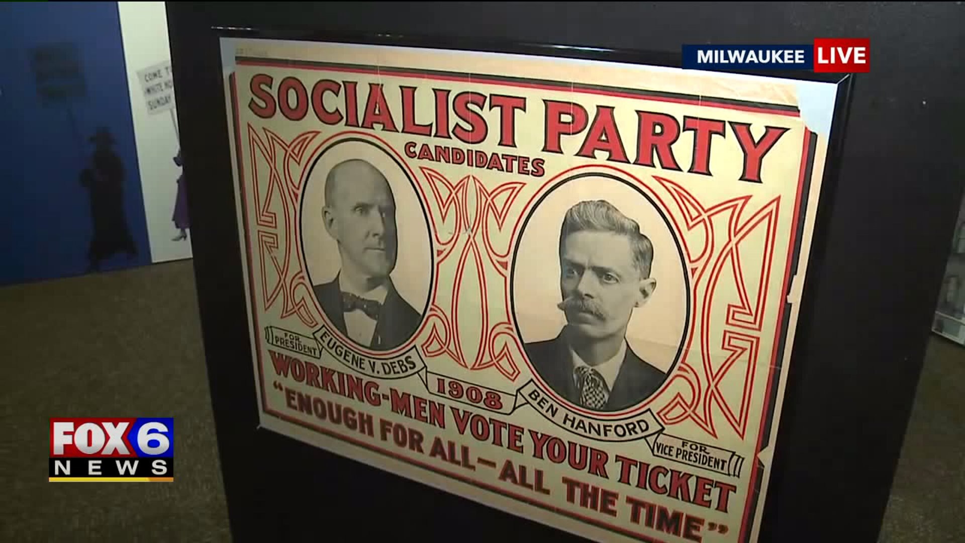 Political history exhibit
