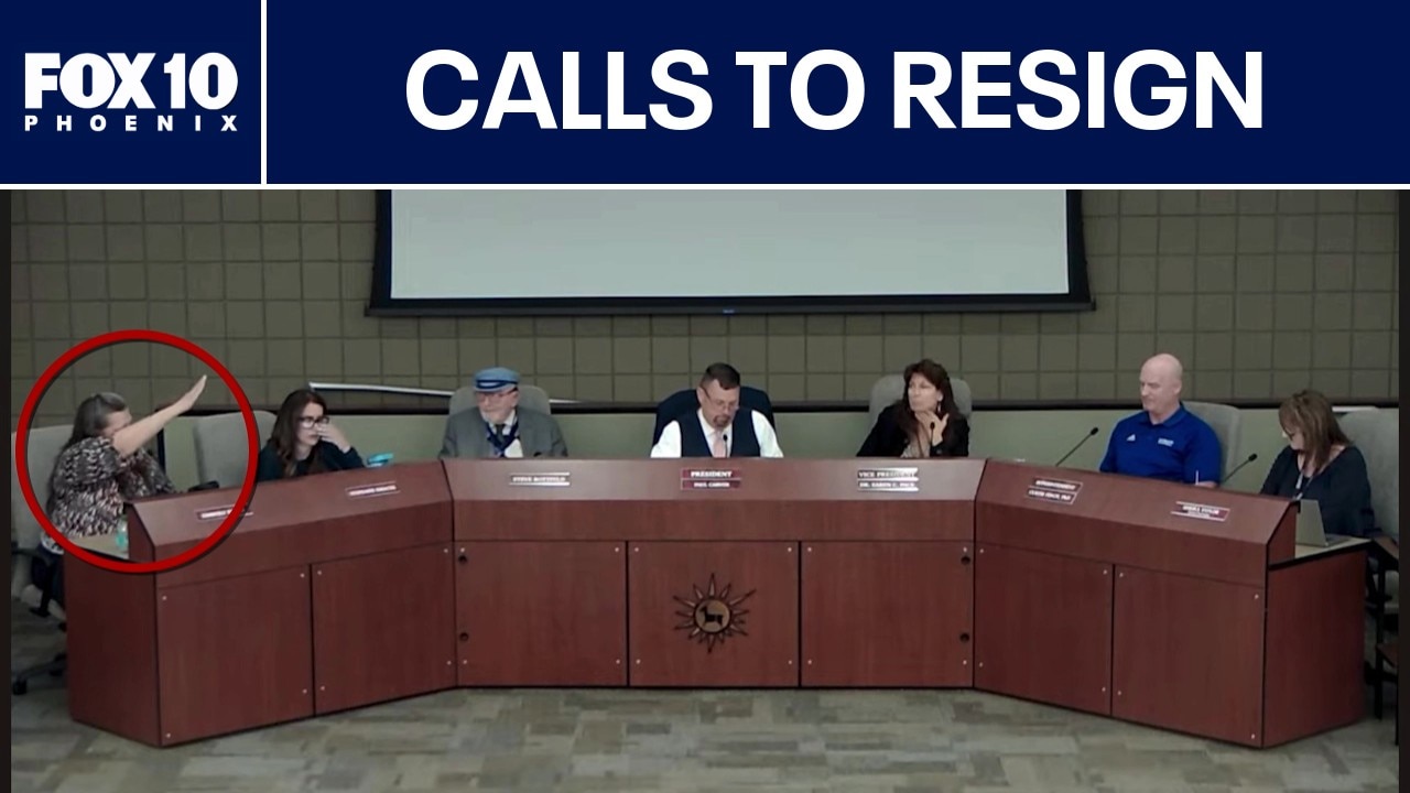 Nazi salute during school board meeting condemned
