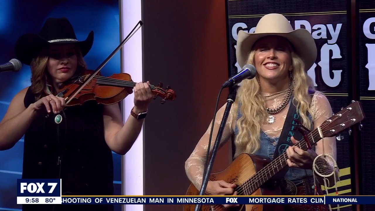 Pauline Reese performs in FOX 7 Austin studios
