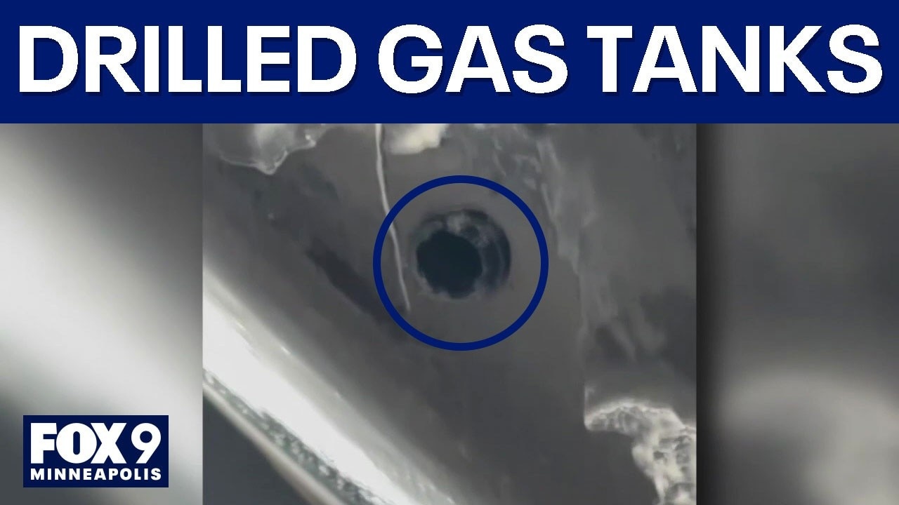 Police warn of thieves drilling gas tanks in MN