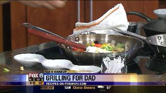 Grilling for dad 1