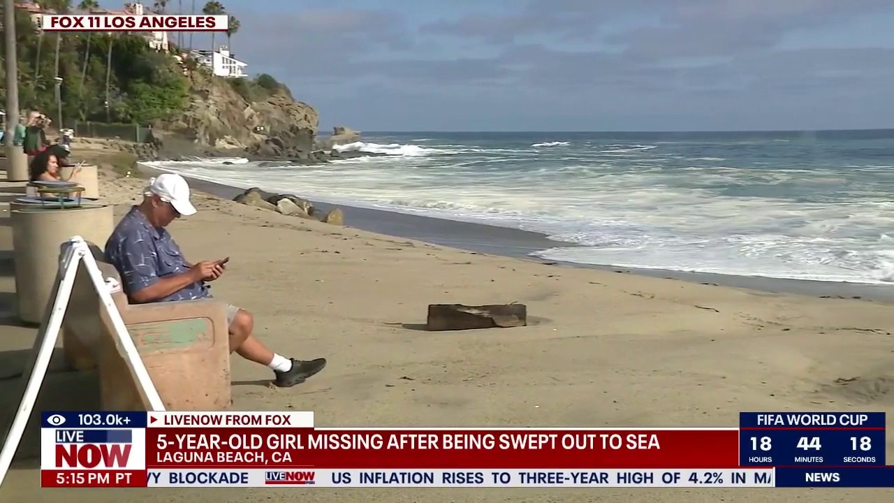 Young girl in CA missing after being swept into ocean