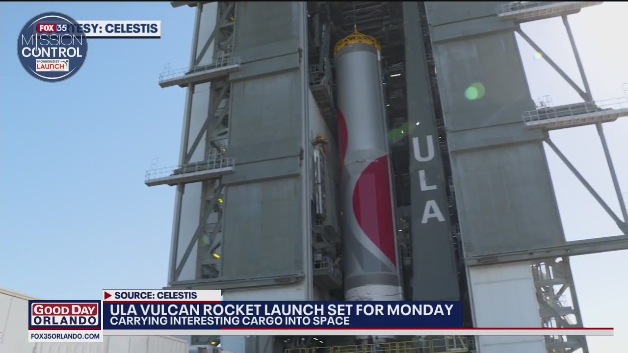 ULA Vulcan rocket launch set for Monday