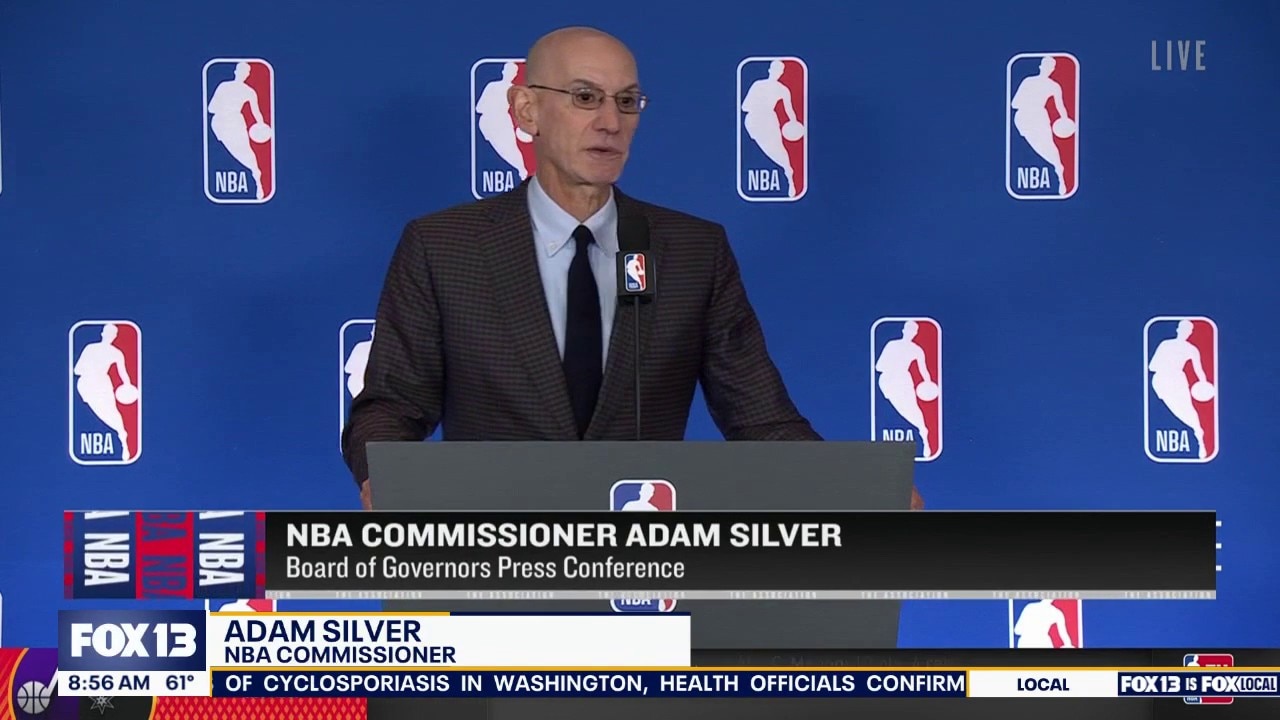 NBA Commissioner Adam Silver talks about latest steps towards league expansion