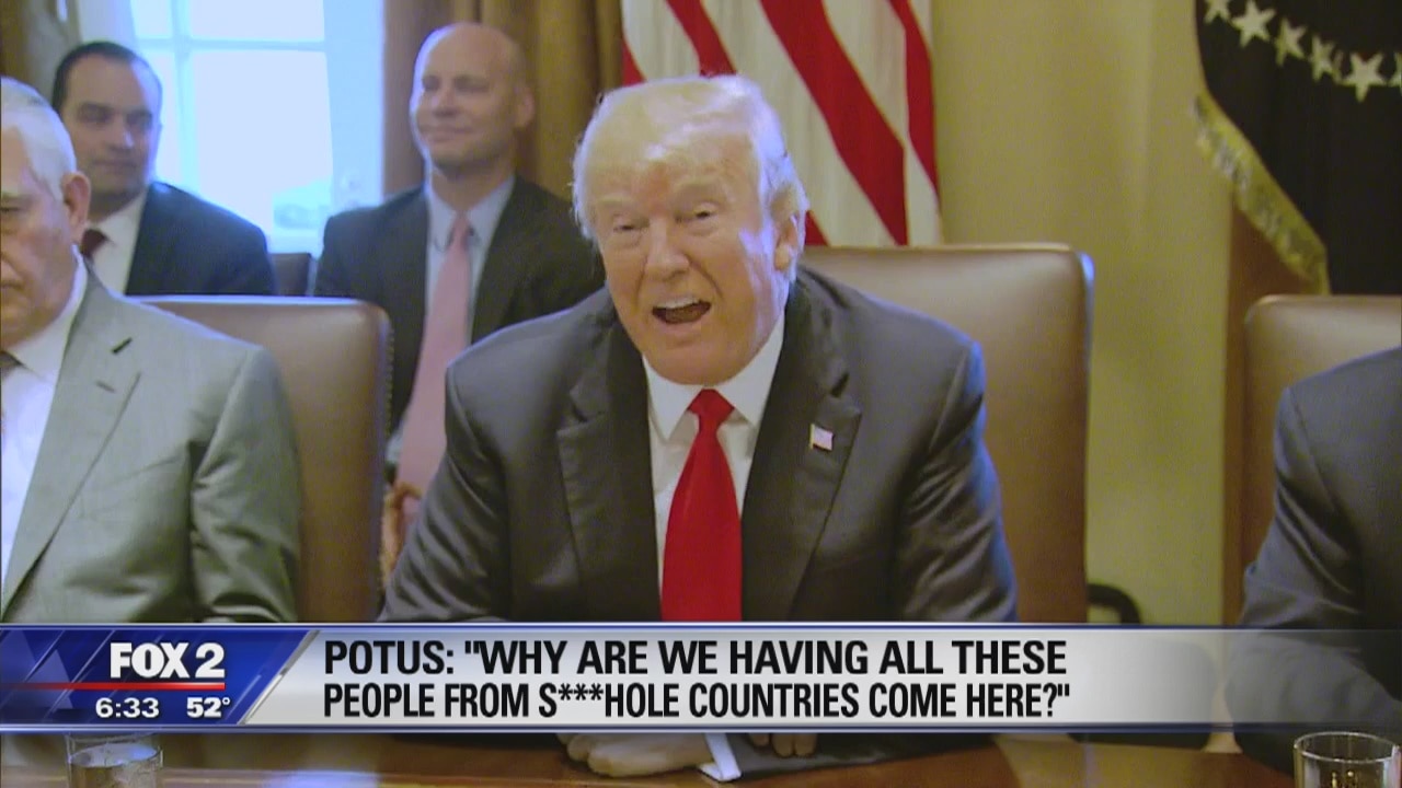 Trump asks why US should allow people in from 's***hole countries': AP sources