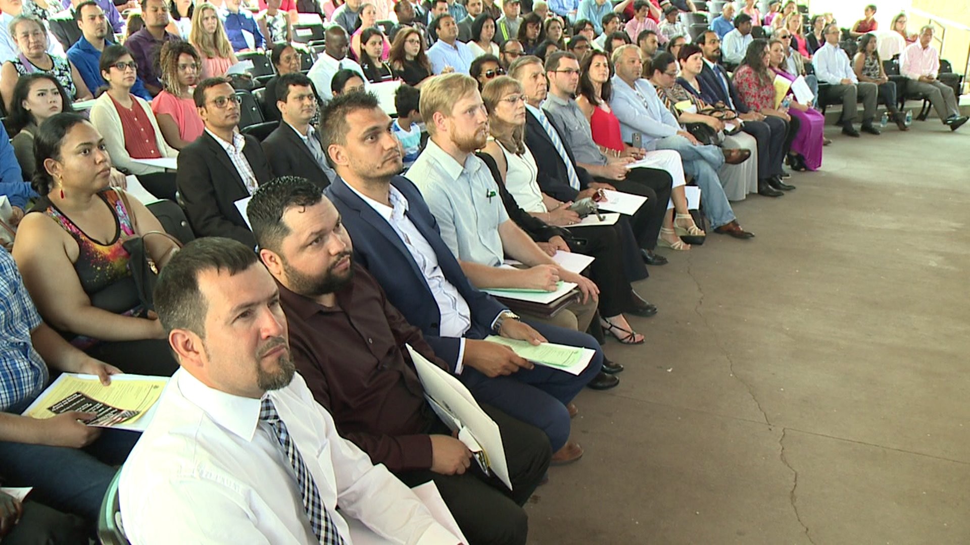 Naturalization ceremony