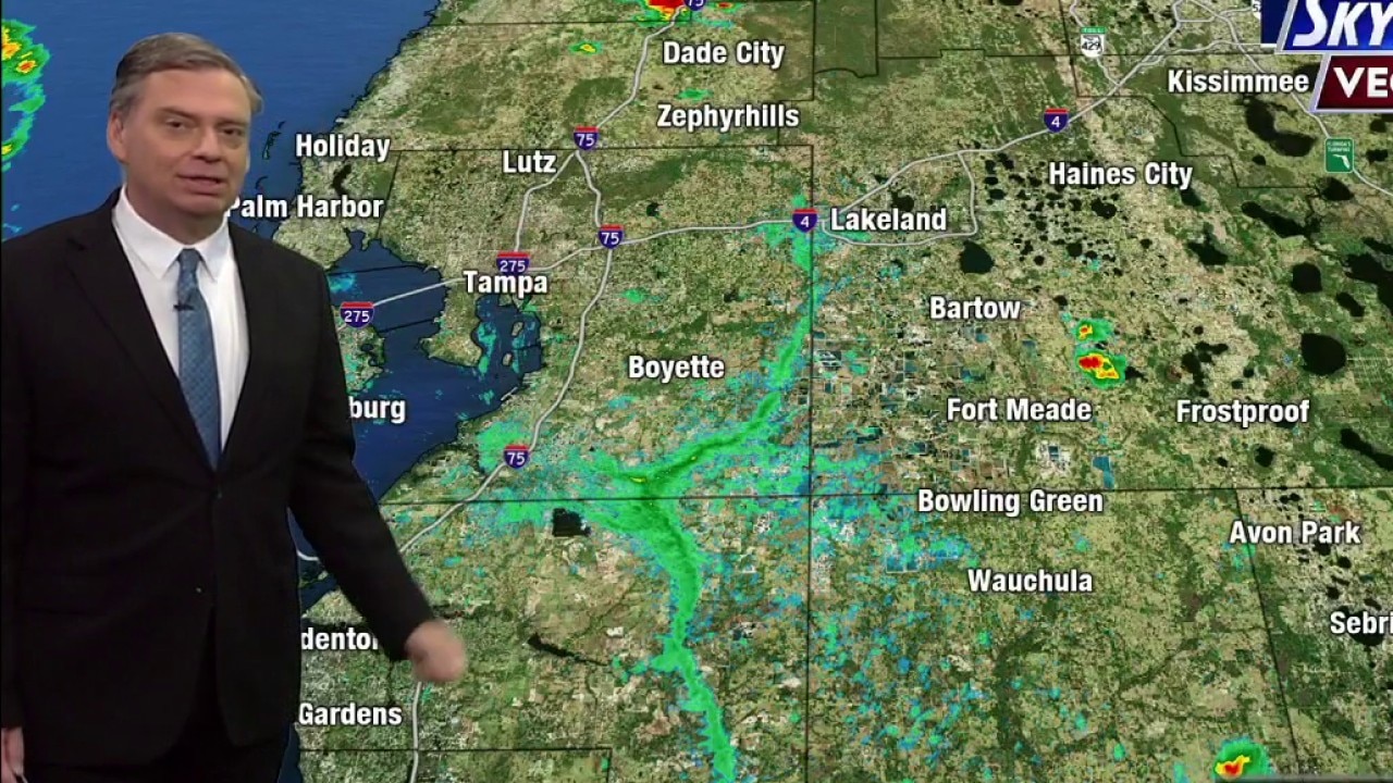 Tampa weather I Monday evening forecast