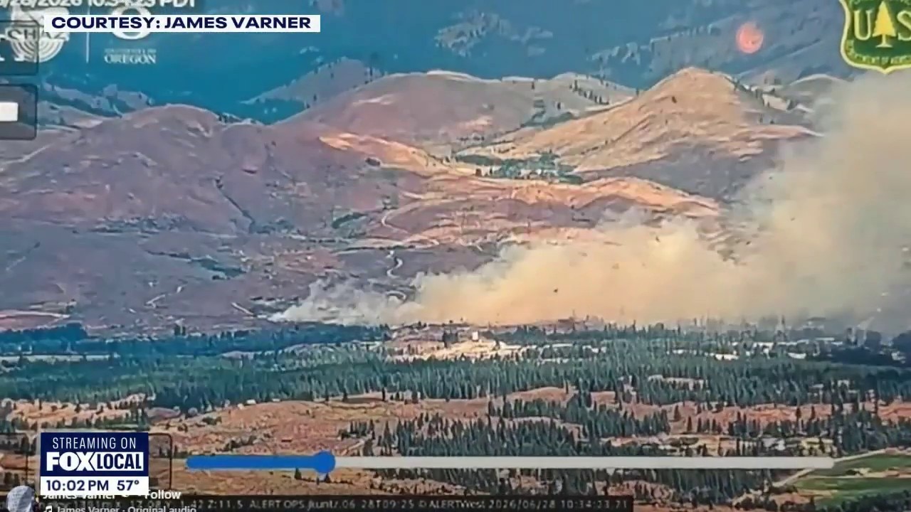 Hamilton Fire near Winthrop, WA prompts evacuations