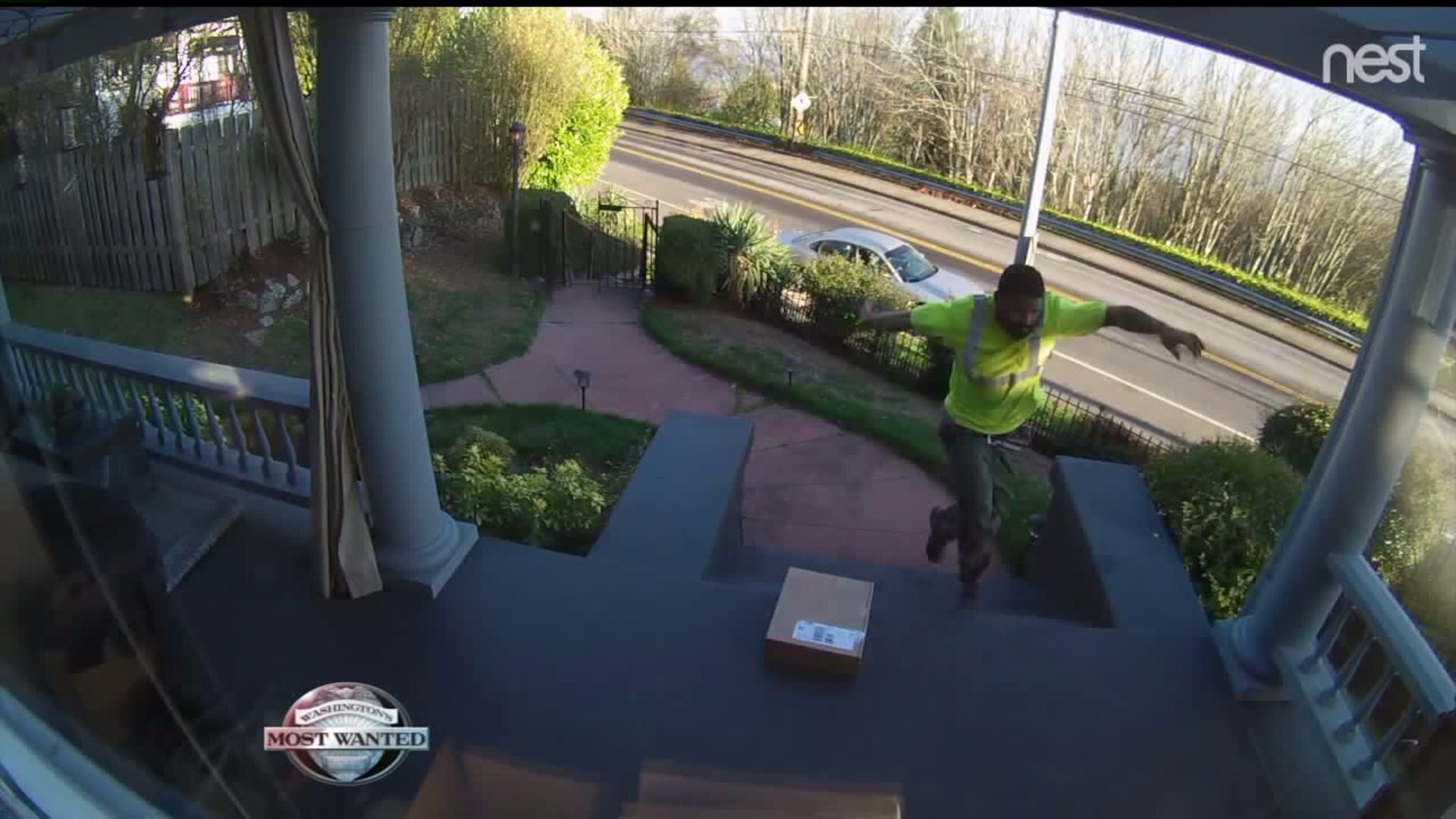 WANTED: Speedy package-stealing grinch