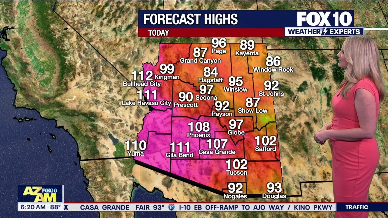 One more day of extreme heat forecast for Phoenix