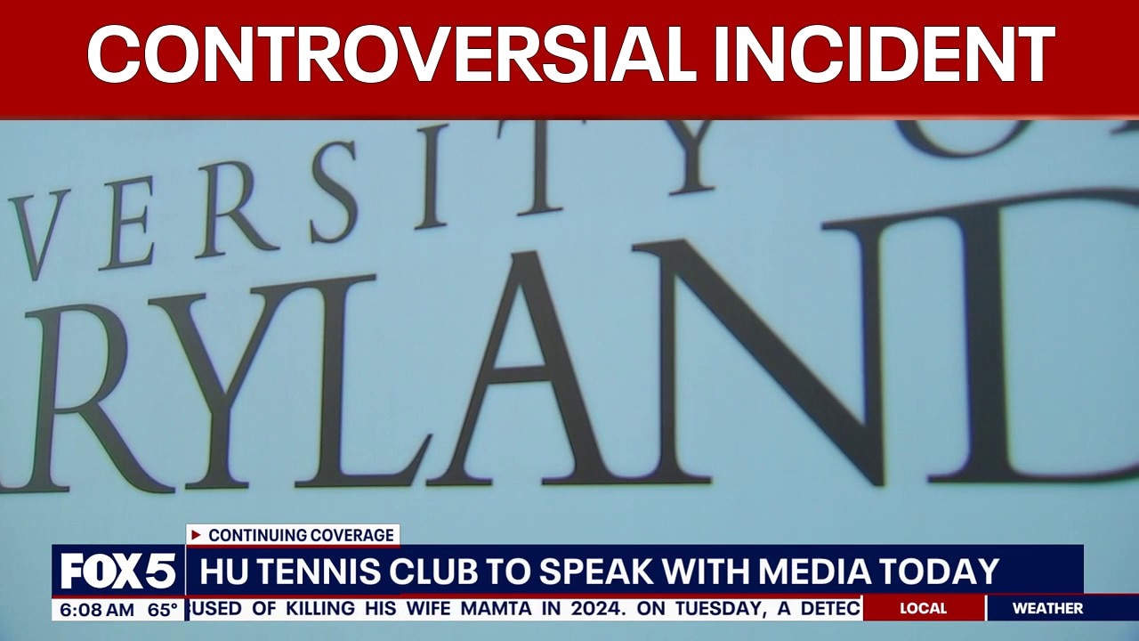 Howard University Tennis Club addresses media following racist graphic at tournament | FOX 5 at 6 am